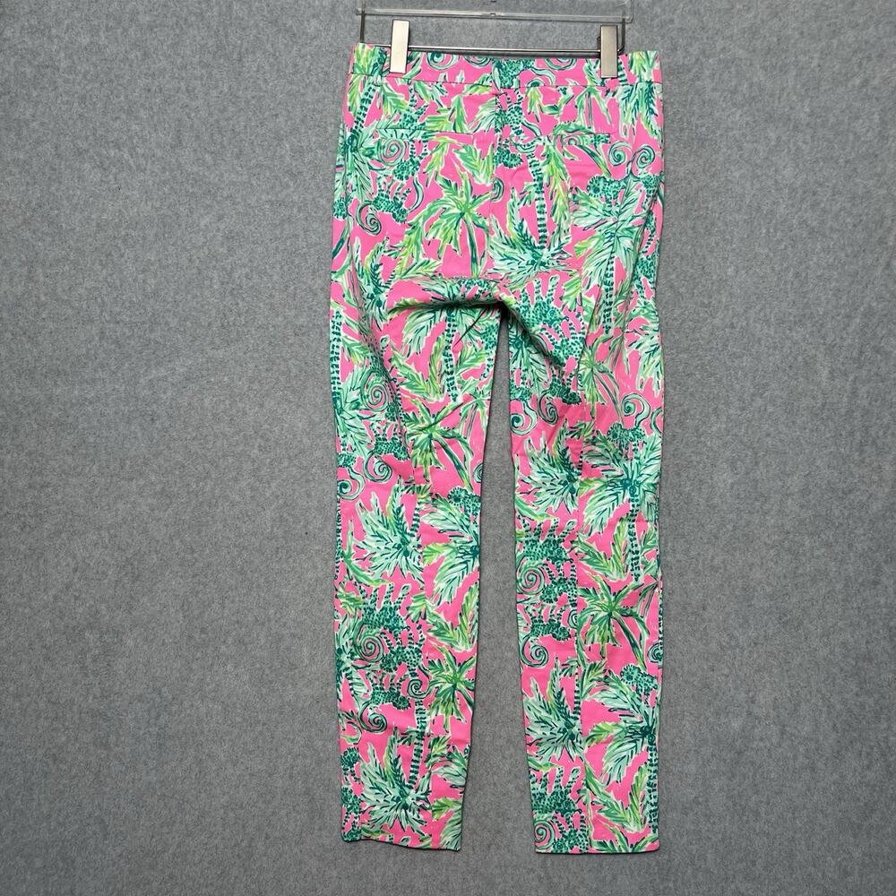 Lilly Pulitzer Kelly High Rise Skinny Ankle Pants, Sz 2 - Picture 2 of 6